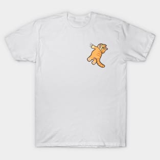 Pocket Cat Ginger T-Shirt